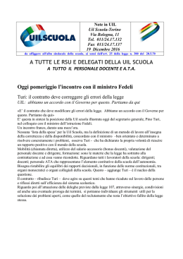 19dic16 - Uil Scuola Piemonte