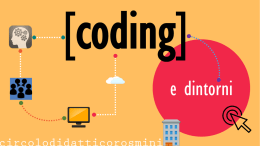 Coding e dintorni - 8° Circolo Didattico Rosmini
