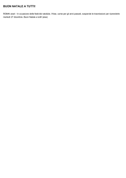 buon natale a tutti!