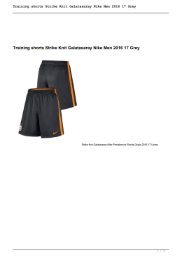Training shorts Strike Knit Galatasaray Nike Men