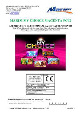 MARIM MY CHOICE MAGENTA PC02