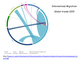 Principali quantificazioni sui movimenti migratori internazionali File