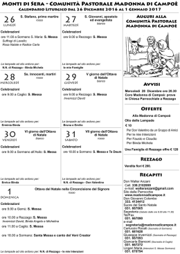 N&deg; 17 del 26 Dicembre 2016