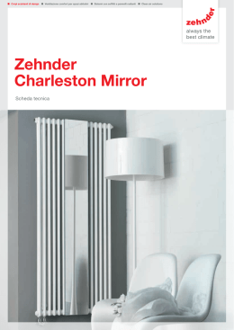 Zehnder Charleston Mirror - schede