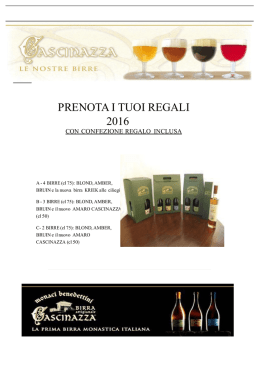 prenota i tuoi regali 2016