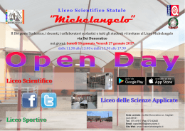 Open Day Liceo Michelangelo - Liceo Scientifico Michelangelo