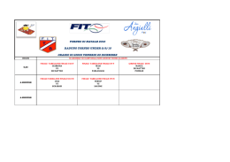 Venerdì 23 - Accademia Tennis Bari