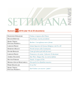 52 - SettimanaNews