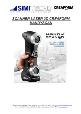 scanner laser 3d creaform handyscan