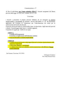 Comunicazione n.37 - iscaravaggio.gov.it