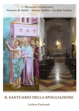 Lettera pastorale di S.E. Mons. Domenico Sorrentino