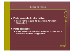 Libri di testo - Docenti.unina.it
