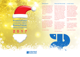 Frohes Fest! Joyeuses Fêtes! Buone Feste! Merry
