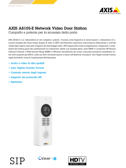 AXIS A8105-E Network Video Door Station