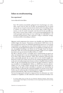 Gender en straftoemeting: een experiment (PDF Available)