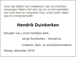 Hendrik Duinkerken