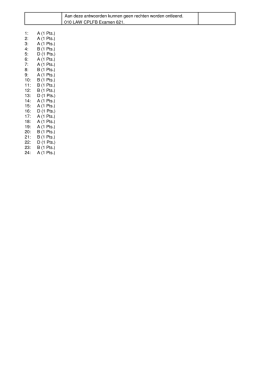 11 Antwoorden AIR LAW CPLFB_2312