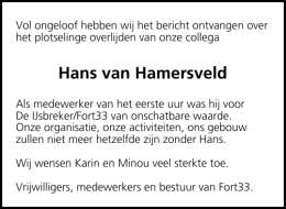 Hans van Hamersveld