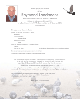 Lanckmans Raymond brief WEB.qxd