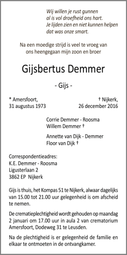 Gijsbertus Demmer