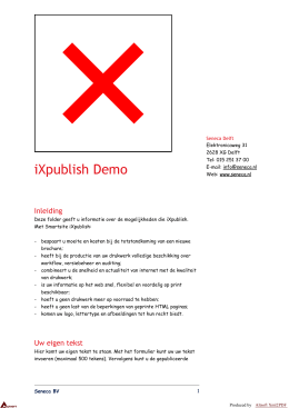 iXpublish Demo