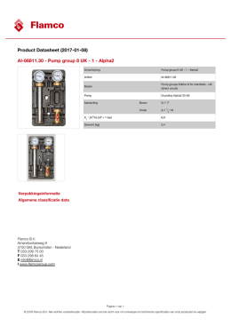 AI-66811.30 Pump group 8 UK - 1 - Alpha2 Product