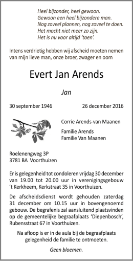 Evert Jan Arends