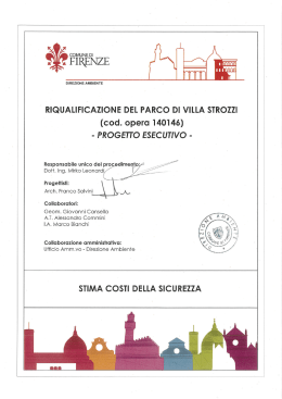 Stima costi della sicurezza