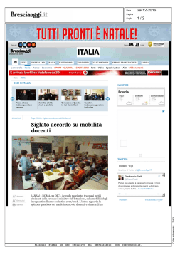 italia - L`Eco della Stampa » Media Intelligence