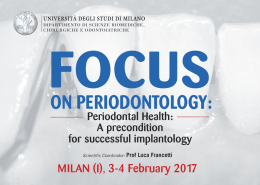 on periodontology - Focus in Parodontologia