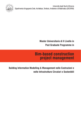 brochure di presentazione