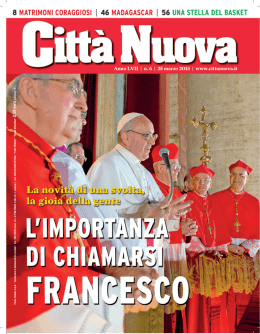 Anno LVII | n. 6 | 25 marzo 2013