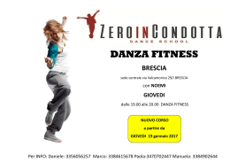 danza fitness - ZERO IN CONDOTTA