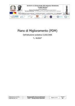 PDM 2016-17 - IISS Luigi Russo
