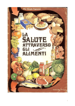 Libro sull`Alimentazione del Dr. Pier Giorgio Cagnasso - lotus-xe