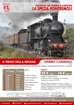 cliccando qui - ATSL - Associazione Treni Storici Liguria