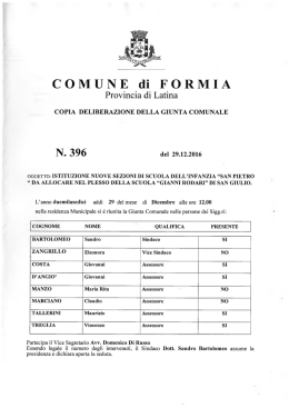 N. 396 - Comune di Formia