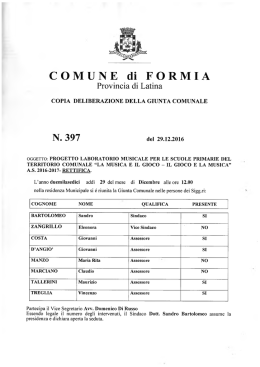 N. 397 - Comune di Formia