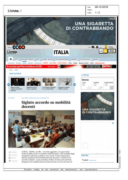italia - L`Eco della Stampa » Media Intelligence