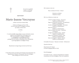 Marie-Jeanne Vercruysse
