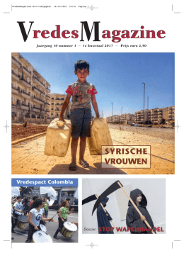 STOP WAPENHANDEL VredesMagazine redes agazine