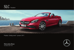 Prijslijst downloaden - Mercedes-Benz