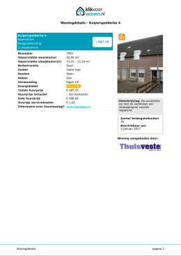 Woningdetails - Kuiperspolderke 4