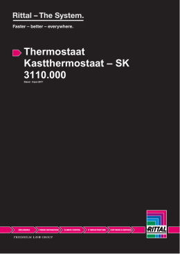 Thermostaat Kastthermostaat – SK 3110.000