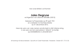 rouwkaart Julius Degryse.indd - Vandecandelaere