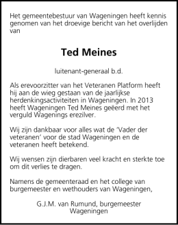 Ted Meines