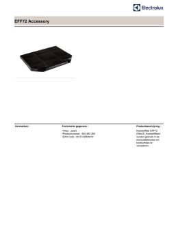 Productinformatieblad