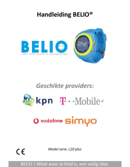 Handleiding BELIO® Geschikte providers:
