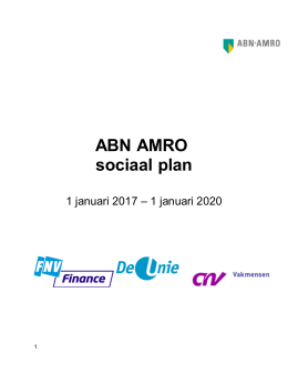 ABN AMRO sociaal plan - Kennisbank sociale innovatie