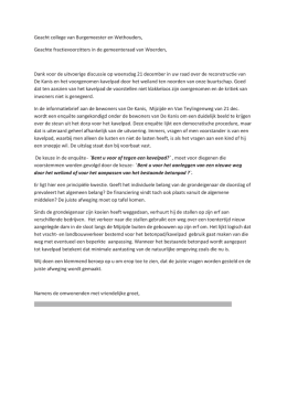 17.000346 burgerbrief diverse bewoners de kanis reactie op
